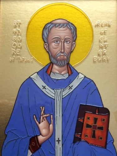A painting of St. Theodore of Tarsus