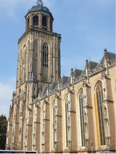 The Lebuinus Cathedral, Deventer in the Netherlands