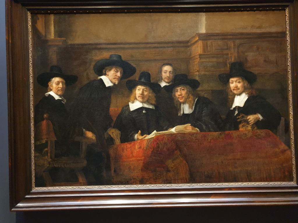 Rembrant's 'The Staalmeeters'.