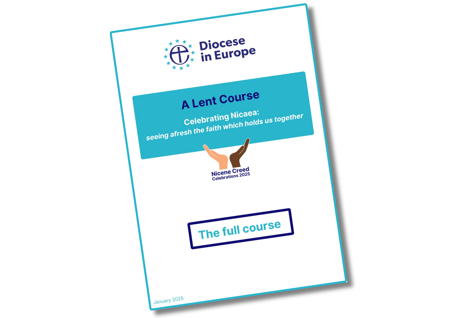 the front page of a lent course booklet