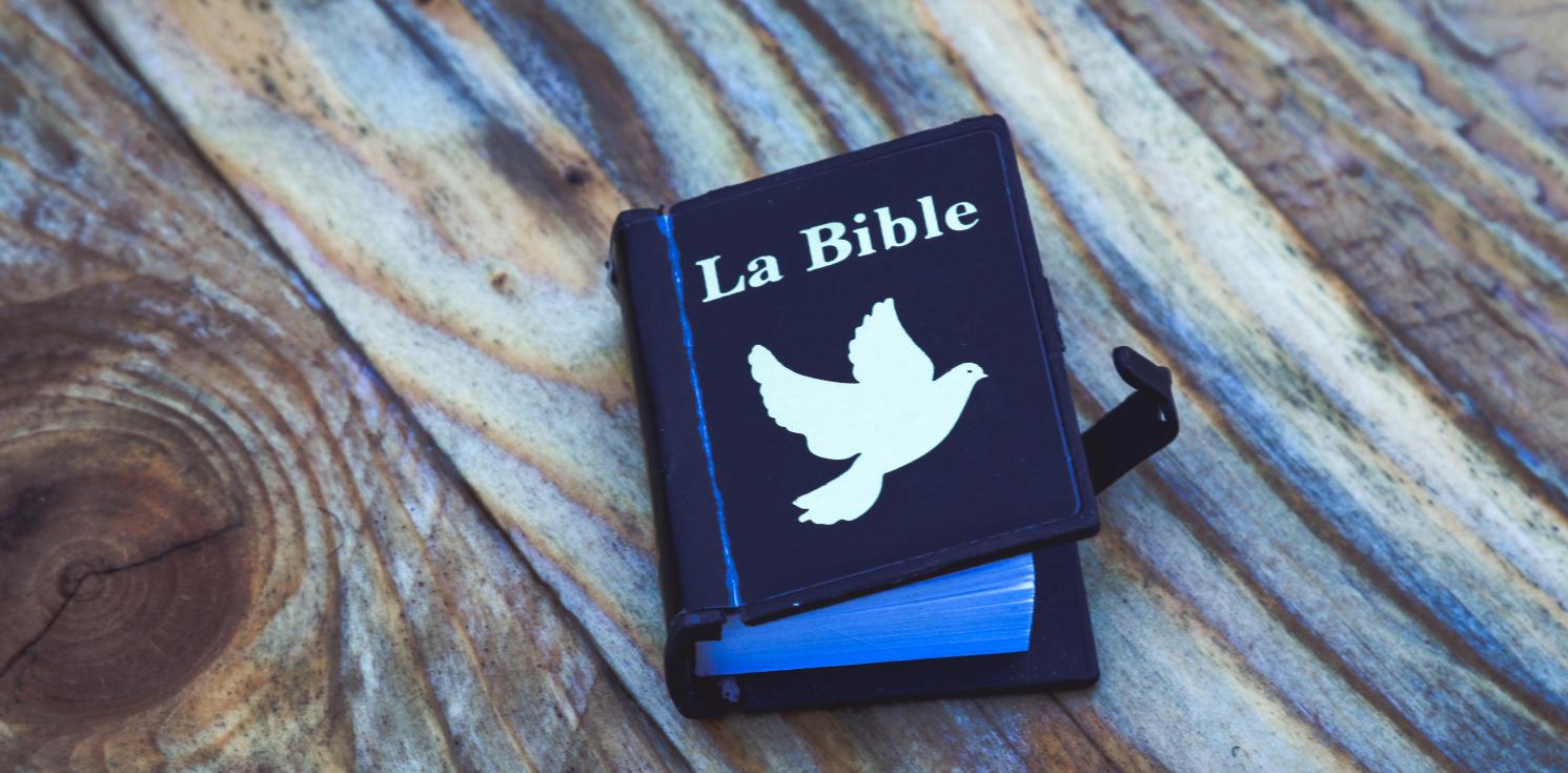A small French bible.