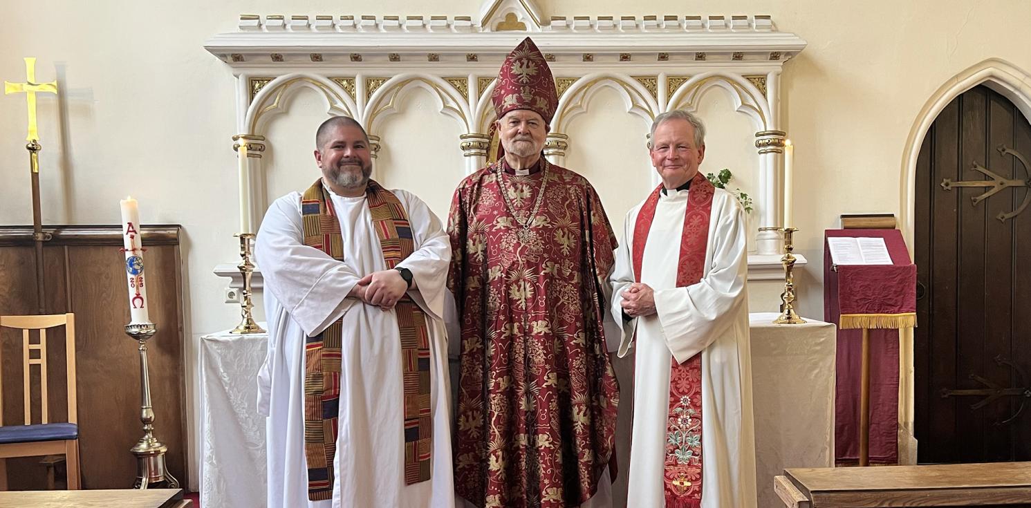 bishop, Chaplain and Robert who was licensed in a row