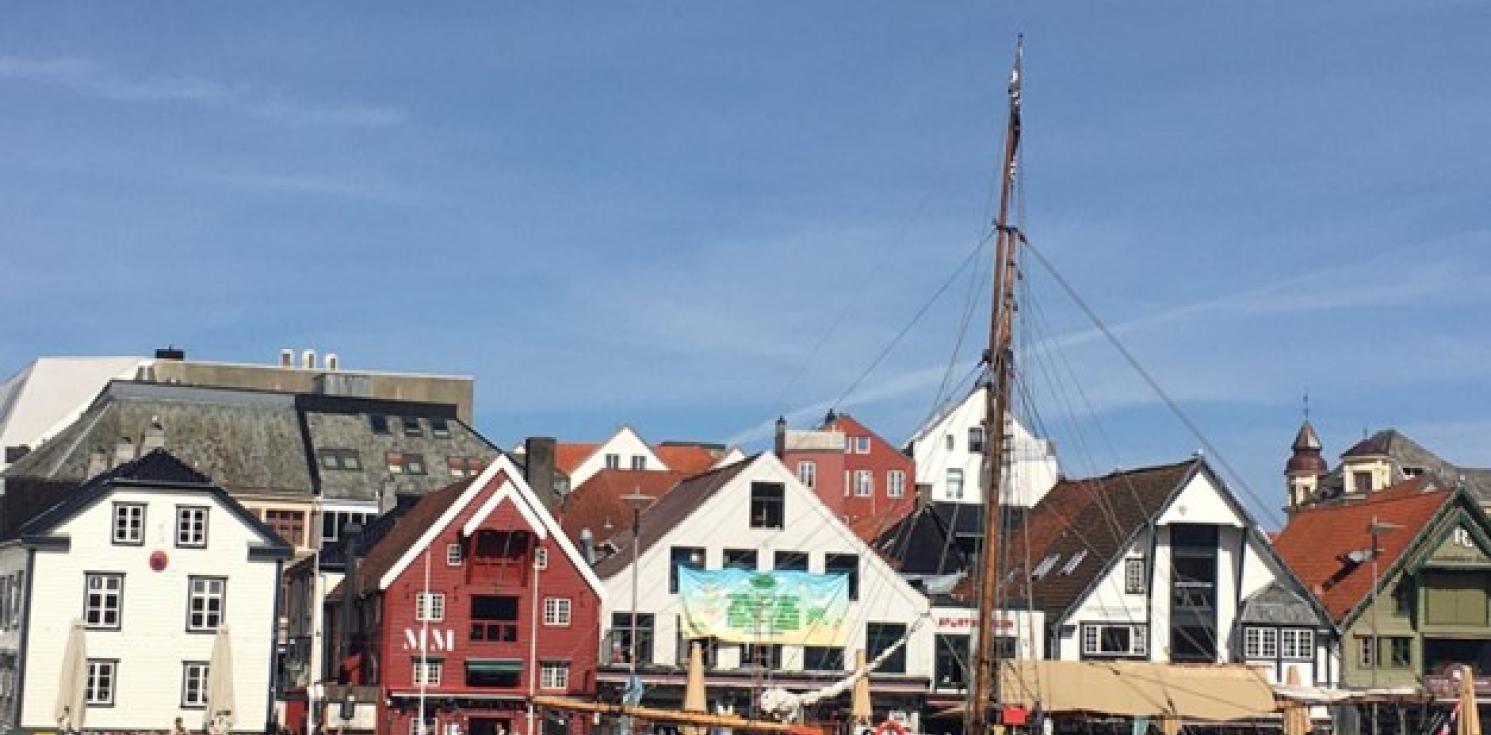 Stavanger wharf houses