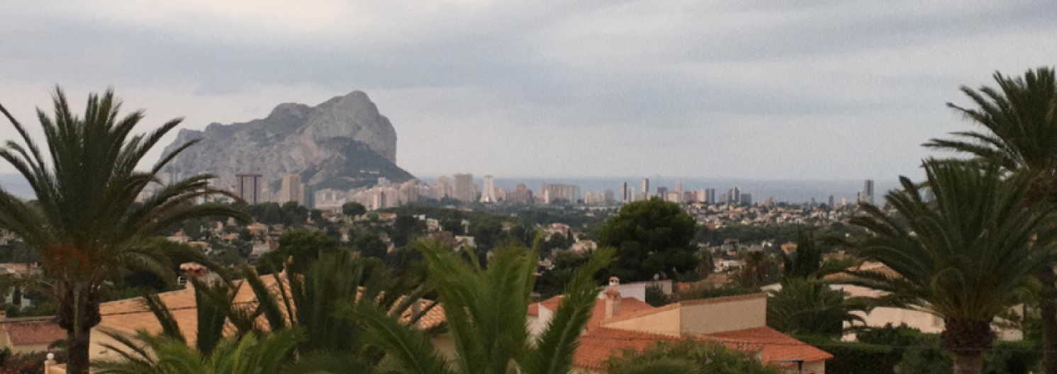 The historic seaside resort of Calpe.