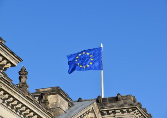 A European flag.