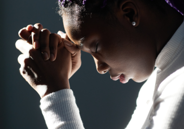 Lady praying