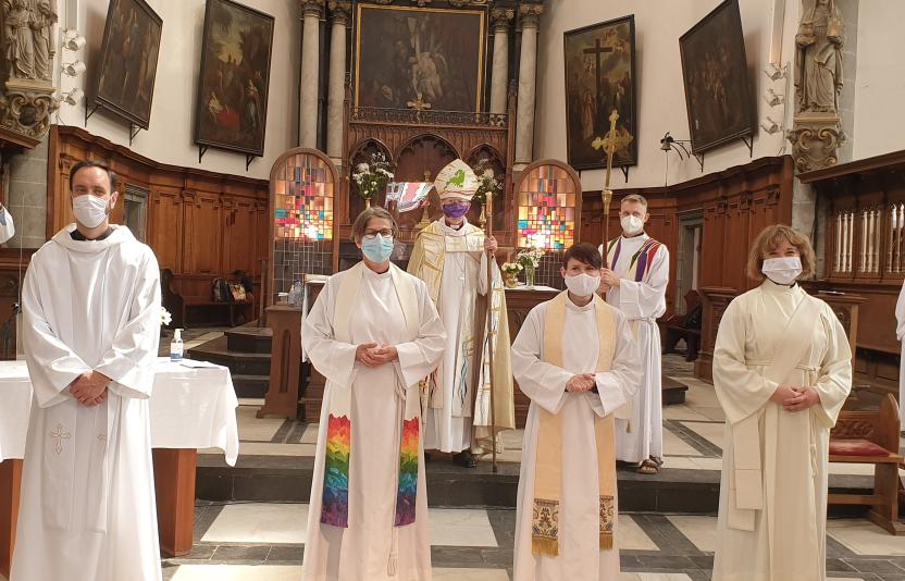 An ordination ceremony in Ghent.