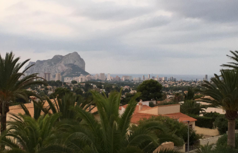 The historic seaside resort of Calpe.