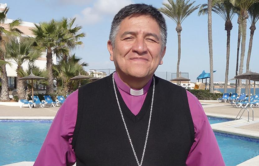 The Anglican Bishop of Peru, The Right Reverend Bill Godfrey.