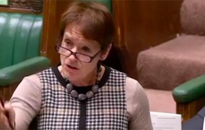 An image of Caroline Spelman in Parliament.