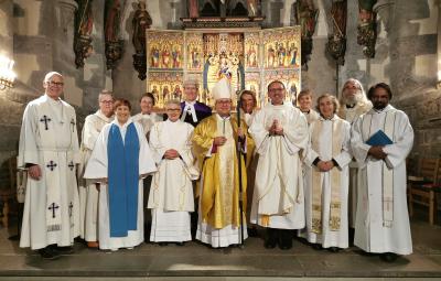 Newly ordained priests in Bergen.