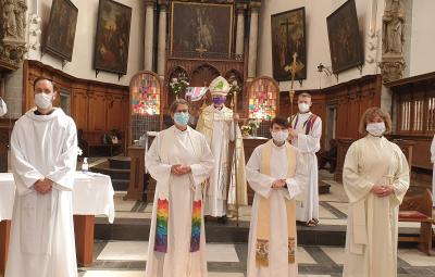 An ordination ceremony in Ghent.