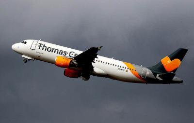 A Thomas Cook Plane.