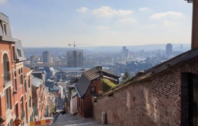 The streets of Brussels.