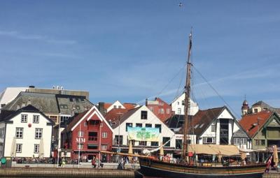Stavanger wharf houses