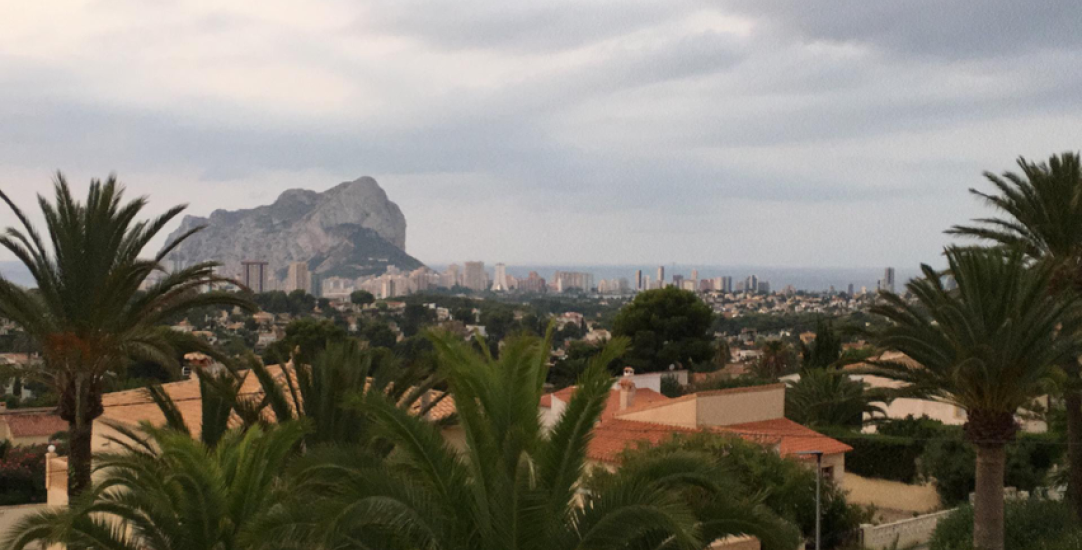 The historic seaside resort of Calpe.